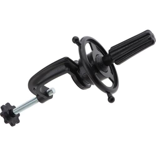 Adjustable Professional Mannequin Canvas Block Head Black C Clamp Stand