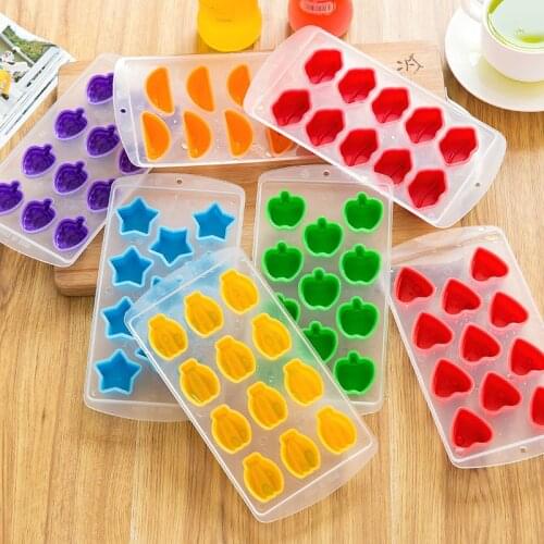 Silicone Ice Cube Maker Molds Whiskey Cocktail Ice Ball Ice Cream Mold Maker Tray Bar DIY Tool Refrigerator Summer Supplies