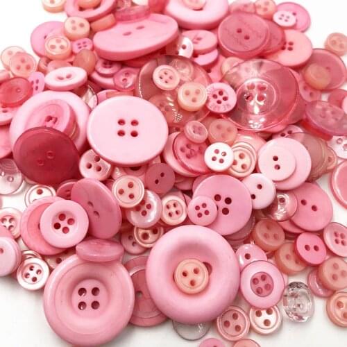 Mix size 50 Gram DIY Making Hand Knitting dolls clothing Buttons Resin Promotions Mixed Sewing Scrapbook PT239