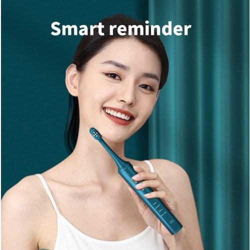 Smart Sonic Xiaomi Flash Electric Toothbrush UV Sterilization Electrical Toothcleaner Waterproof Ultrasonic Automatic Brush Head