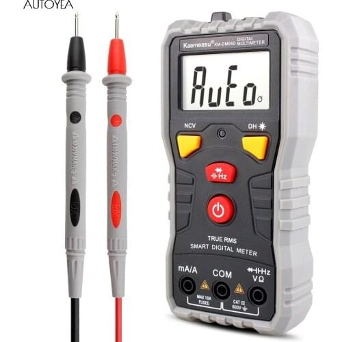 Mini Smart Digital Multimeter DC/AC Multifunctional High Precision Intelligent Measurement Resistance Capacitance Meter
