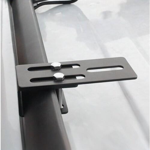 Universal Car Luggage Mounting Bracket Vehicle Spotlight Strip Light Stand Roof Bag Rack Easy to Install for SUV Off Road Vehicl