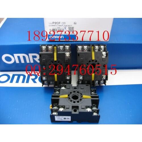 [ZOB] Supply of new original Omron omron relay sockets P2CF-11 11 feet of factory direct --10PCS/LOT