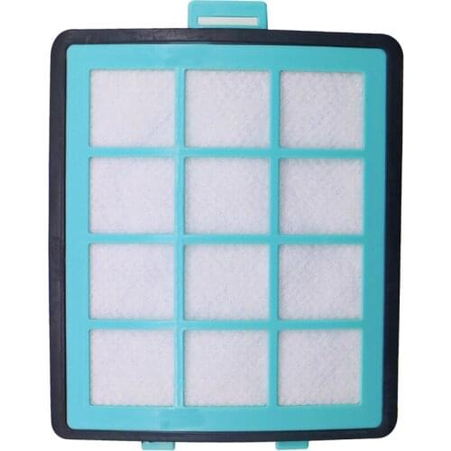 2pcs/lot 1*Filter+1*cotton For Philips FC8760 FC8761 FC8764 FC8766 FC8767 FC97** Vacuum Cleaner HEPA Filters parts