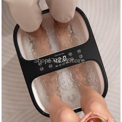 Two-person foot bath, foot bath, foot bath, electric automatic massage, heating and constant temperature, household foot reflexo