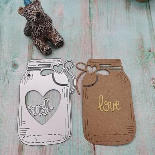 Drifting bottle Metal Cutting Dies New for Scrapbooking DIY Album Embossing Folder Paper Card Maker Template Stencils
