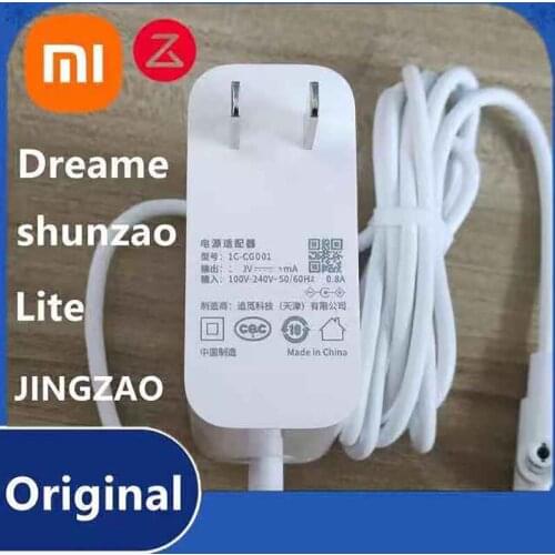 Qriginal Charger V9 K, charging V10 power line V9B adapter，Xiaomi G10 K10 Dreame to hunt for T20 Wireless Cleaner