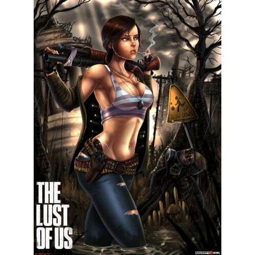 THE LAST OF US GAME Art Film Print Silk Poster Home Wall Decor 24x36inch