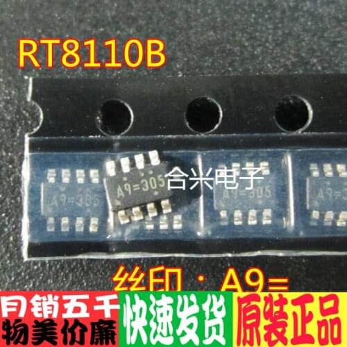 SMD Rt8110b Silk Screen A9 = Power Management Chip Real Brand New & Original! Just Change It