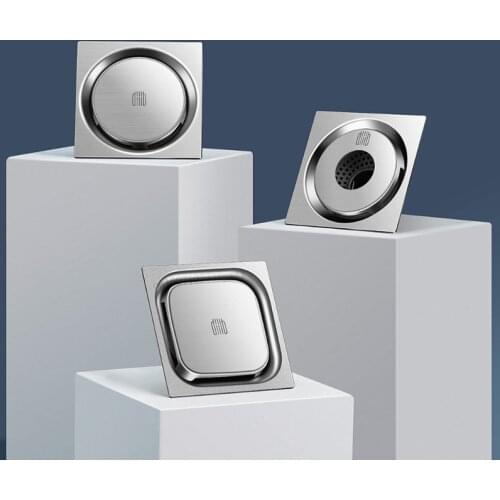 Youpin Dabai Floor Drainage Anti-odor Bathroom Pipeline Drain Ring Washing Machine Pool Stainless Steel Floor Drain