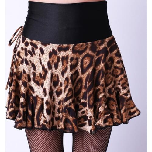 Adult Fashion Ballroom Latin Dance Skirt Women Tango Costume Sexy Rumba Samba Salsa Dance Skirt Training Dress Performance Wears