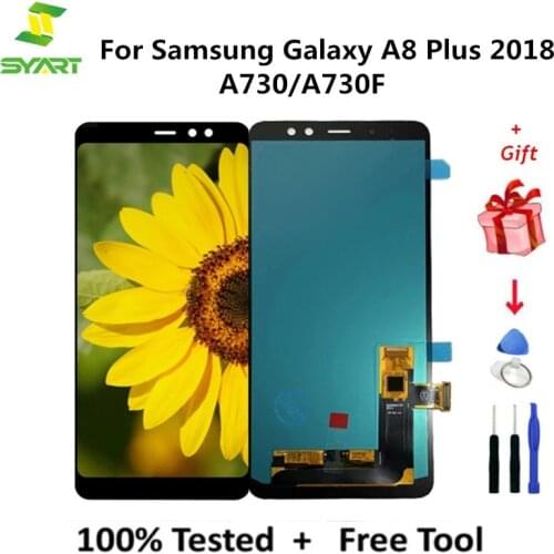 LCD Screen For Samsung Galaxy A8 Plus 2018 A730 LCD Touch Screen Digitizer Replacement Parts For Samsung Galaxy A730F Display