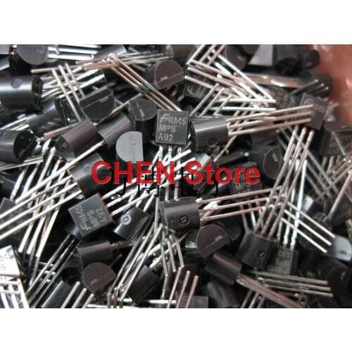 10PCS FAIRCHILD MPSA92 TO-92 Triode A92 Transistor 0.1A 45V PNP