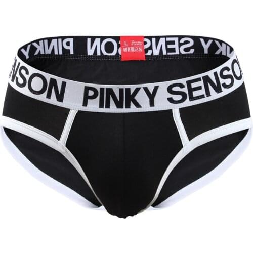 2019 New Arrival Cotton Underwear Breathable Mens Briefs Underpants Comfortable Gay Underwear penis Cueca Male Panties Shorts