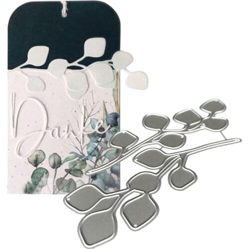 Leaf Metal Cutting Dies Stencil Scrapbooking DIY Album Stamp Paper Card Embossing Decor Craft New Dies for 2020