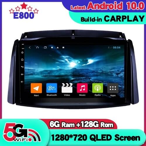 6GB Ram 128GB Rom Car Radio Navigation GPS For Renault Koleos 2009-2016 Android 10 stereo receiver Autoradio Multimedia Player