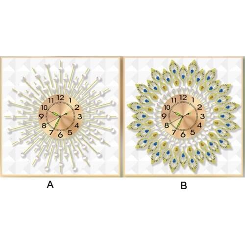 Clock Watch Special DIY 5D Diamond Painting Embroidery Art Paint Bead Rhinestone Drill Picture Kits for Adults