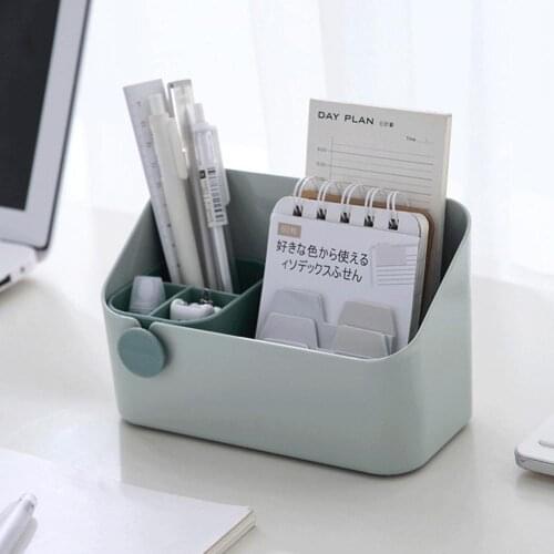 Home Cosmetics Jewelry Desktop Storage Box Plastic Cosmetics Box Makeup Holder Lipstick Makeup Brush Organizer Rack