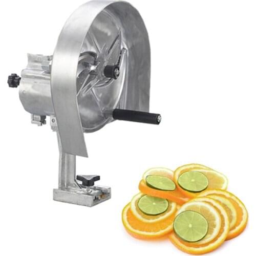 Commercial Lemon Fruit Slicer Manual Vegetable Slicer Potato Ginger Grapefruit Cutting Slices Home Handmade