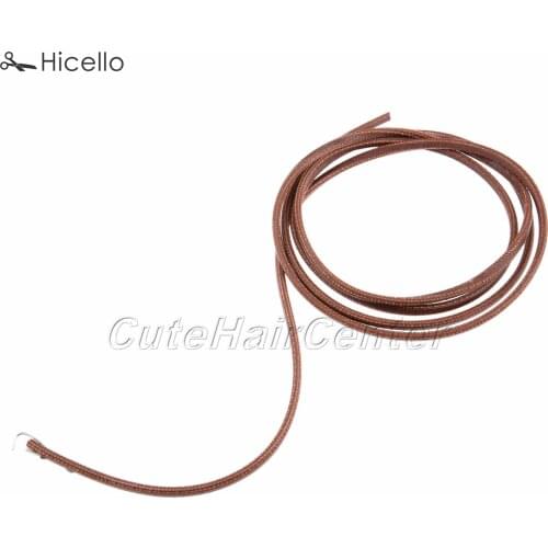 Leather Treadle Belt with metal hook old Singer cabinets and Manual Rocking Foot Pedals Sewing Machine 175cm 3.5*5mm Hicello