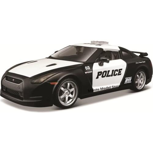 Maisto 1:24 2009 Nissan GT-R(R35) Highly-detailed die-cast precision model car Model collection gift