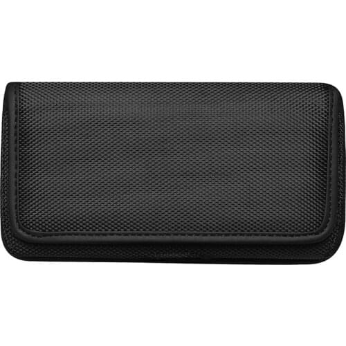 For Sony Xperia 1 10 III Nylon Pouch Belt Clip Holster Case Cover Outdoor Waist Phone Bag