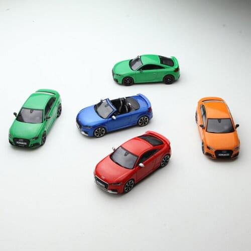Original factory 1:43 Audi TT RS Roadster Coupe RS3 Collector Edition Metal Diecast Model Toy Gift