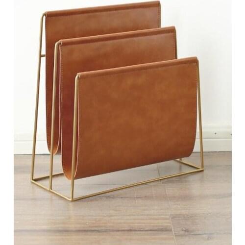 Magazine Rack Nordic Creative Bookshelf Newspaper Display Stand Suitable for Home Office Placement Magazine Holder Stand Display