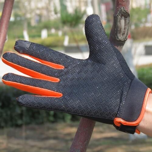 1 Pair Bike Bicycle Gloves Full Finger Touchscreen Men Women MTB Gloves Breathable Summer Mittens AUG889
