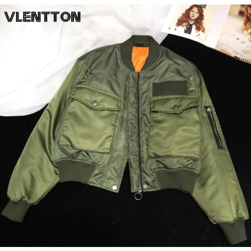 VLENTTON Women's Bomber Jackets
