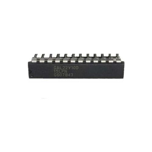 10pcs/lot GAL22V10D-15LP GAL22V10D-15LPI GAL22V10 DIP-24 In Stock