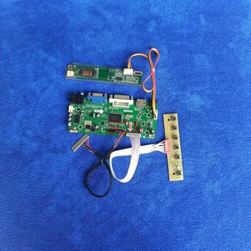 1CCFL Fit N156B3/CLAA156WA01A VGA DVI HDMI-compatible DIY Kit M.NT68676 drive controller board LCD screen LVDS 30-Pin 1366*768