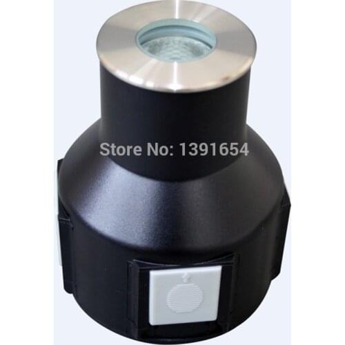 316 Stainless steel Cover AC85-265V IP67 Uplighting 3W CREE Recessed LED Inground Light Outdoor LED Stair Light 24pcs/lot