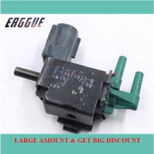 8-97171030-0 184600-3590 EGR Vapor Canister Purge Solenoid Valve Vacuum Switch Valve for ISUZU 600P Original OEM 1846003590