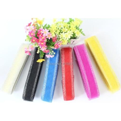 Free Shipping Hot Sell 7cmSoft Polyester Netting Plain Veiling Crin Braid For Flexible Sinamay Millinery Hat Trim 100yard/lot