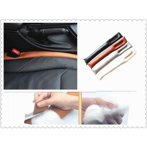 Car seat slot leakproof protection to avoid falling microfiber leather for Mercedes Benz GLC63 GLA45 GLA G650 E63 E-Class