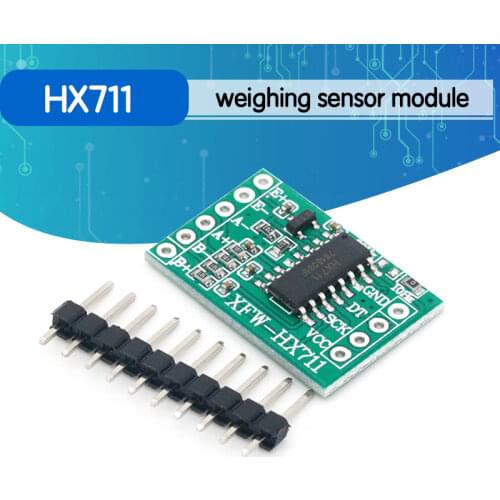 For Arduino Dual Channel HX711 Weighing Pressure Sensor 24-bit Precision A/D Module DIY Electronic Scale