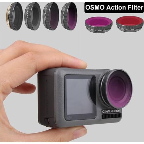 Diving Filter CPL Polar Filter for DJI OSMO Action ND 4 8 16 32 UV Protect Lens Filter For OSMO Action Camera Lens Accessories
