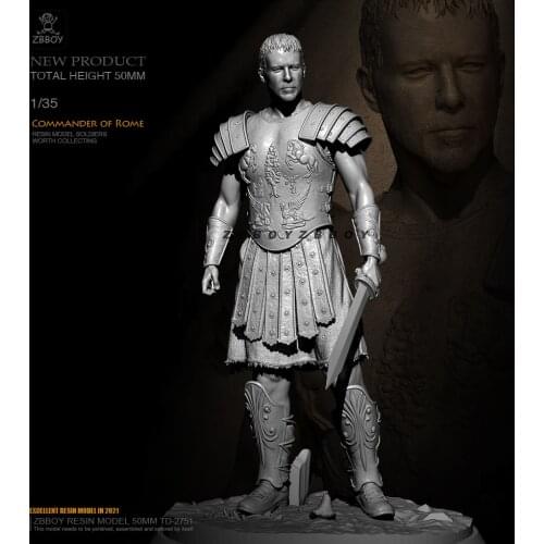H50mm 1/35 Resin model kits figure colorless and self-assembled TD-2751