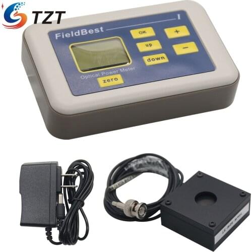 TZT 10mW-50W Optical Power Meter Premium Laser Power Meter High Accuracy Resolution 10mW