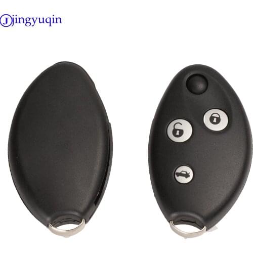 Jingyuqin 3 Buttons Remote Flip Key Fob Shell For Citroen Xsara C4 C5 Auto Key Case Cover