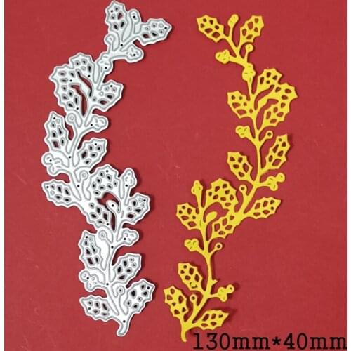 Metal Cutting Dies Vine Leaves Crafts Die Cuts Mould Stencil For DIY Scrapbooking Paper/photo Cards Embossing Die