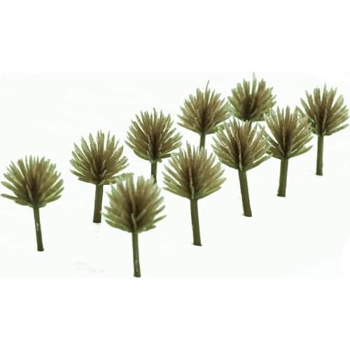 Simulation Tree Arm Model Miniature Tree 2.7cm Plastic Toys Railway Train Layout Sand Table Architecture Building Landscape