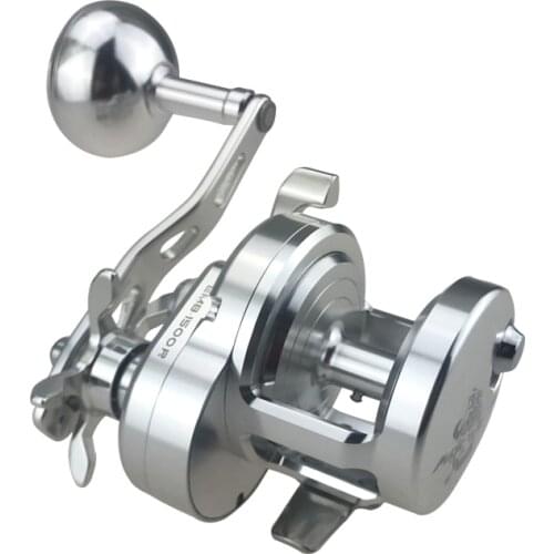 New Arrival Full Metal CNC Slow Jigging Reel Overhead Reel Casting Reel Boat Reel EMB 1500R/L 6.2:1 15kgs Drag 8+1BB