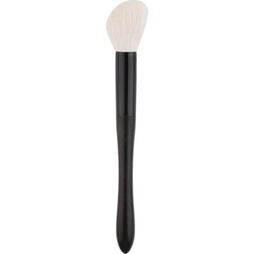 Q1-21 Professional Handmade Makeup Brushes Soft Saibikoho Goat Hair Multi-task Contour Blush Brush Ebony Handle Make Up Brush