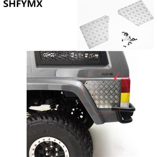 RC Car Shell Metal Scratchproof Plates Assembly For 1/10 RC Crawler CAR AXIAL SCX10 ii JEEP XJ 90046-47 CHEROKEE Toys Truck