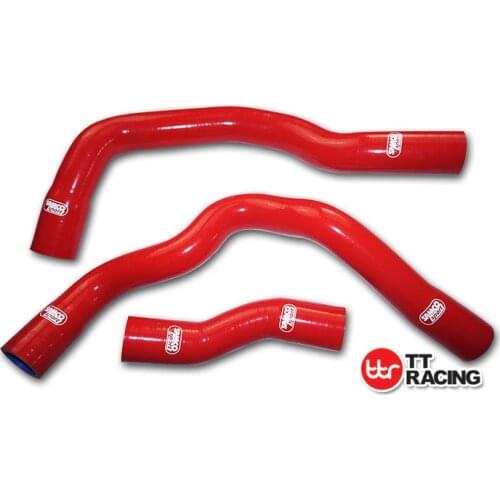 SA1103RE - SILICONE RADIATOR HOSE for BMW MINI COOPER S R53 KIT 2001-2006 RED