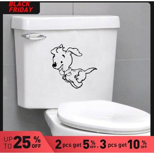 Modern Dog Self Adhesive Vinyl Wallpaper For Home DecorBathroom Bedroom Home Decor Modern Acrylic Decoration