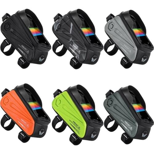 Bike Frame Bag Bicycle Top Tube Pack Waterproof Handlebar Crossbar Bag Holder Cycling Accessories for Mountain Road Bike