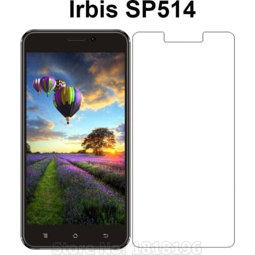 Screen Protector For Irbis SP514 Tempered Glass 9H Protective SmartPhone Front LCD Film For Case Irbis SP514 5.0" Glass Cover